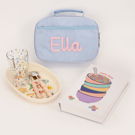 Personalized Knitted Lunch Bag