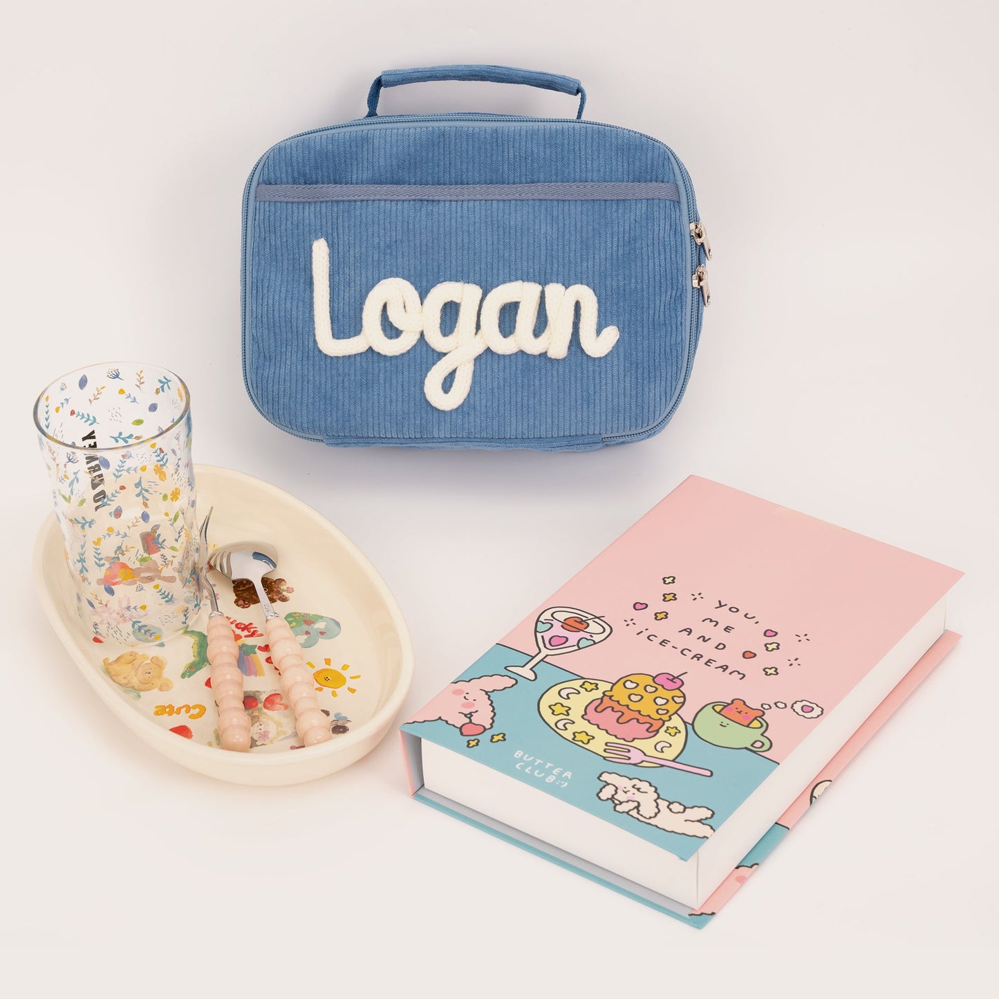 Personalized Knitted Lunch Bag