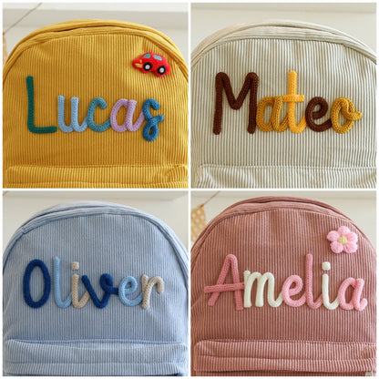 Personalized Knitted Backpack