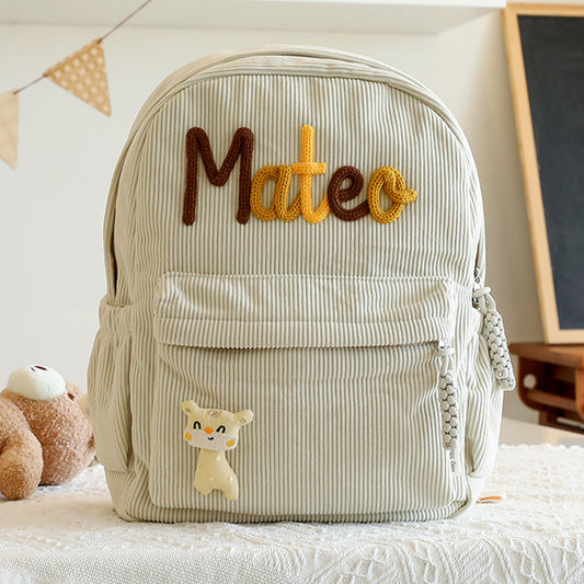 Personalized Knitted Backpack