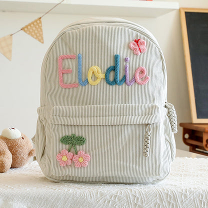 Personalized Knitted Backpack