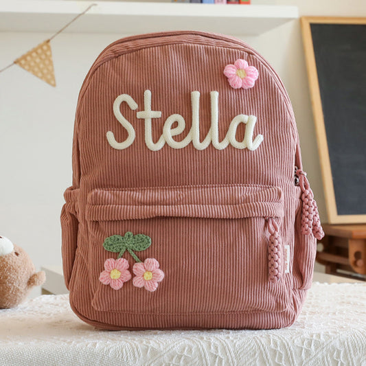 Personalized Knitted Backpack
