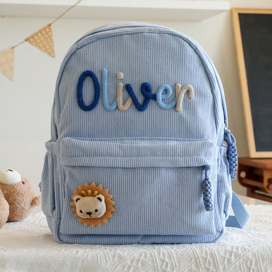 Personalized Knitted Backpack