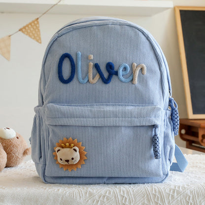 Personalized Knitted Backpack