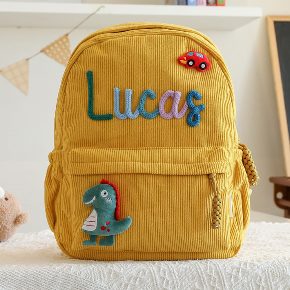 Personalized Knitted Backpack