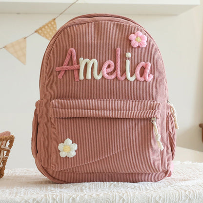 Personalized Knitted Backpack
