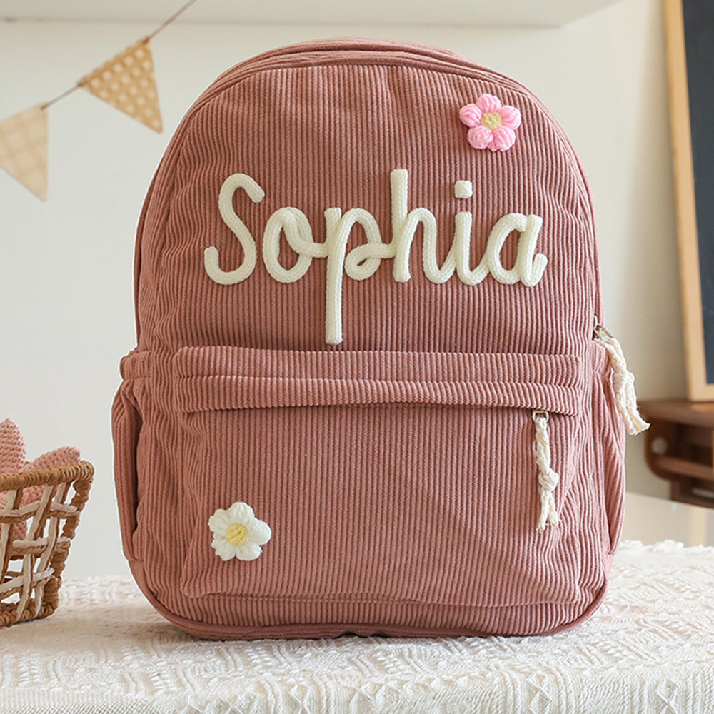 Personalized Knitted Backpack