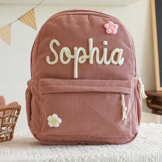 Personalized Knitted Backpack