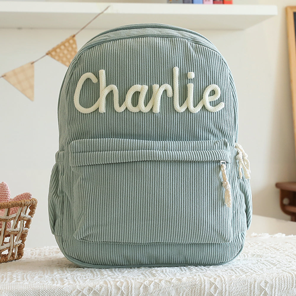 Personalized Knitted Backpack